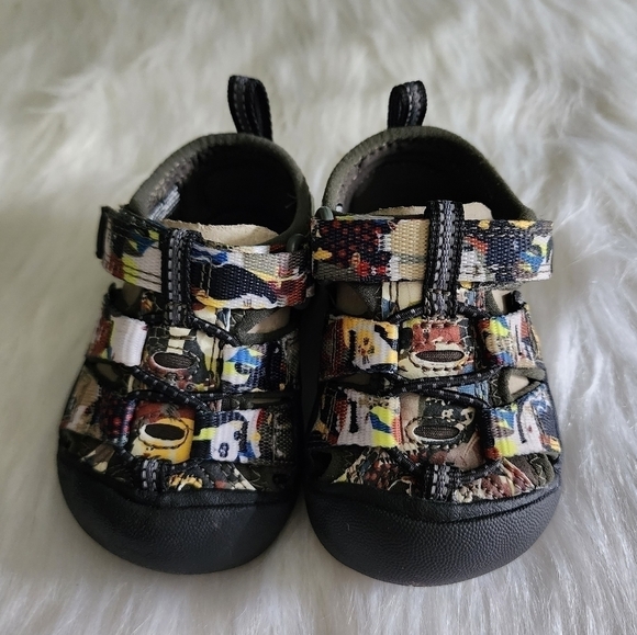*NIB* Keen Infant Newport H2 Sandals in Neighbors Print - Picture 4 of 8